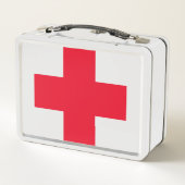 Got Blut? Erste Hilfe Kit Metalldose Metall Brotdose (Rückseite)