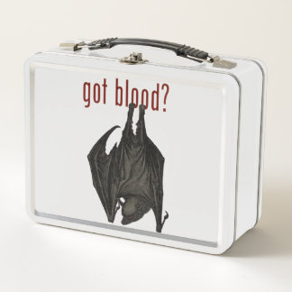 Got Blut? Erste Hilfe Kit Metalldose Metall Brotdose