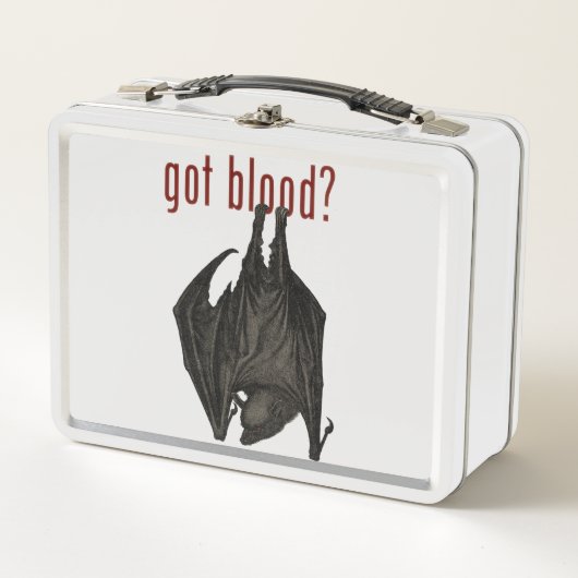 Got Blut? Erste Hilfe Kit Metalldose Metall Brotdose (Vorderseite)