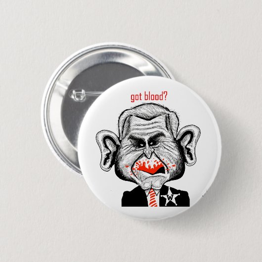 Got Blut? Knopf Button (Vorne & Hinten)