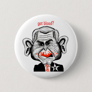 Got Blut? Knopf Button