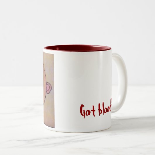 Got Blut? Tasse (VorderseiteRechts)