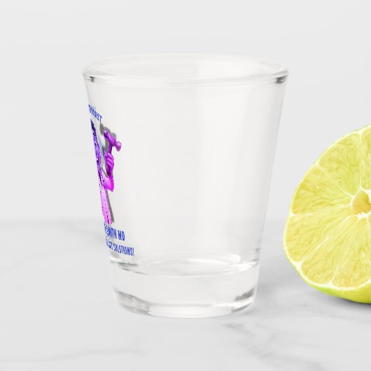 Got bones? I’ve got solutions doctor traumatologis Schnapsglas (Rechts)