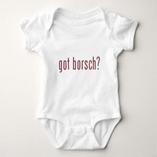 got Borsch? Baby Strampler
