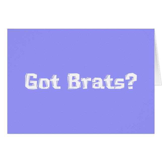 Got Brats Geschenke (Vorderseite (Horizontal))