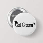 Got Bräutigam (Spitzenhut) Button (Vorne & Hinten)