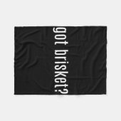 Got Brisket Grillen Fleecedecke (Vorderseite (Horizontal))