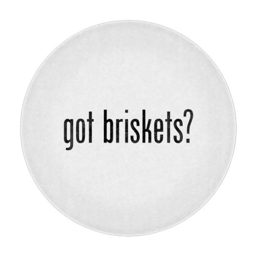 got Briskets Schneidebrett (Vorderseite)