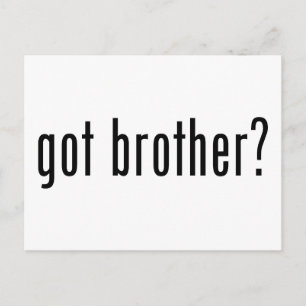 got Bruder? Postkarte