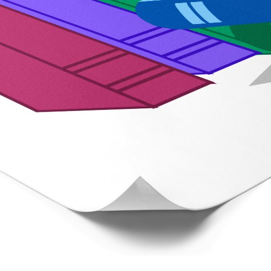 Got Bücher lesen Poster (Ecke)