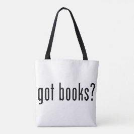 got Bücher? Tragetasche Tasche