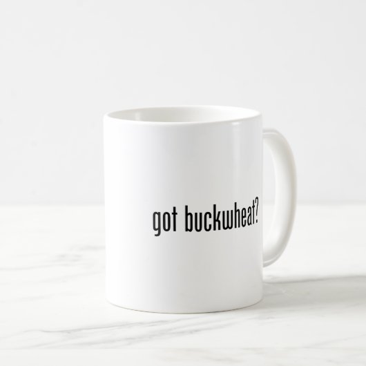 got Buchweizen Kaffeetasse (VorderseiteRechts)