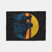 Got Buddy A Christ Christmas Cool Jesus Religious  Fleecedecke (Vorderseite (Horizontal))
