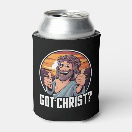 Got Buddy a Christi Weihnachten Jesus Religiös Dosenkühler (Kanne Vorderseite)