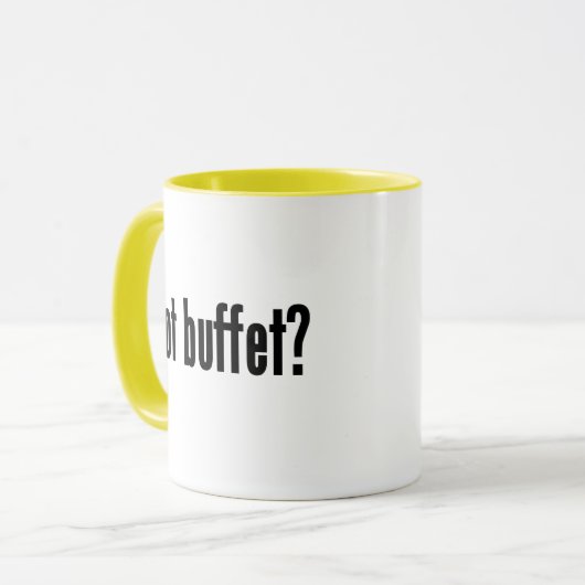 got Buffet? Tasse (Vorderseite Links)