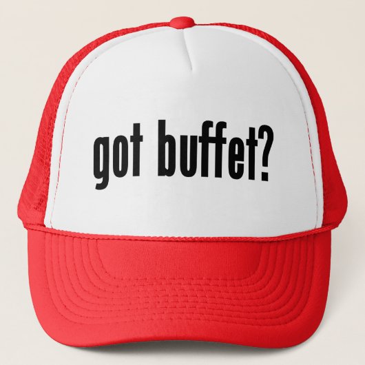 got Buffet? Truckerkappe (Vorderseite)