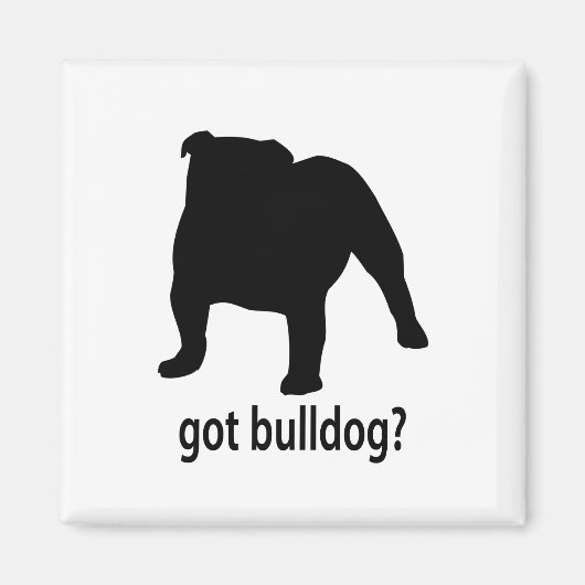 Got Bulldog Magnet (Vorne)