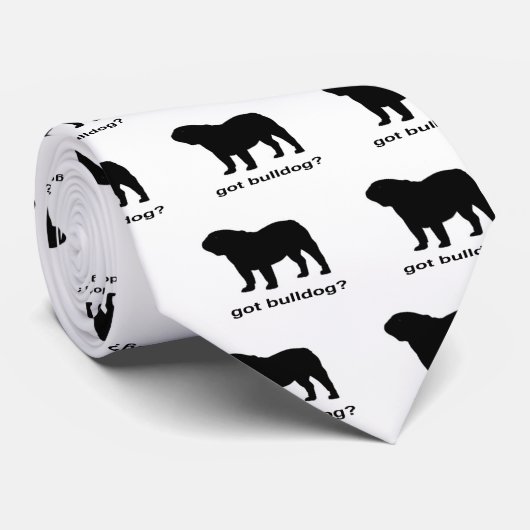 Got Bulldogge? Krawatte (Gerollt)