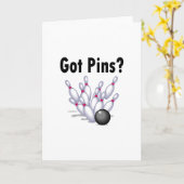 Got Buttone? (Bowling) Karte (Gelbe Blume)