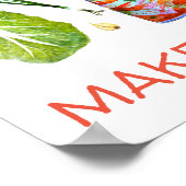 Got Cabbage? Machen Sie Kimchi Fun Spicy Watercolo Poster (Ecke)