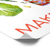 Got Cabbage? Machen Sie Kimchi Fun Spicy Watercolo Poster (Ecke)