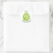Got Caipirinha? Runder Aufkleber (Tasche)
