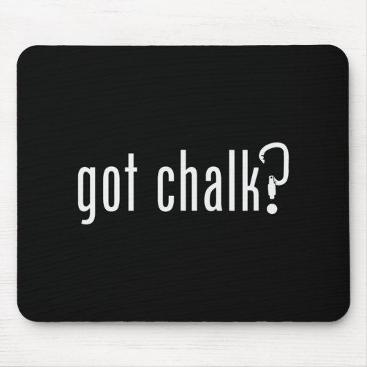 GOT CHALK Fun Rock Klettersteig Mousepad (Vorne)