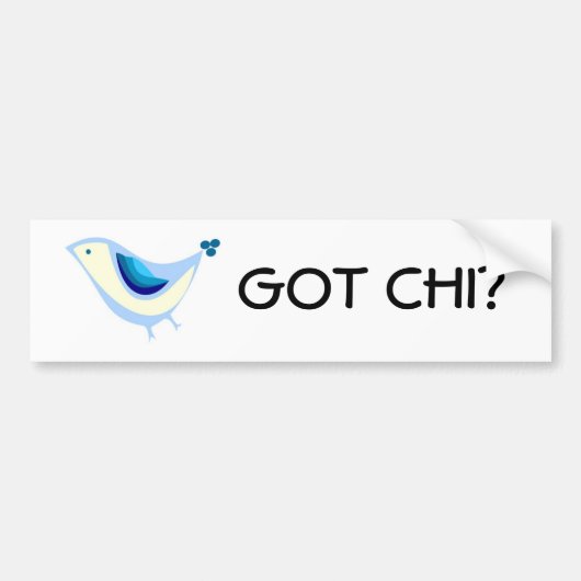 Got Chi-Autoaufkleber Autoaufkleber (Vorne)