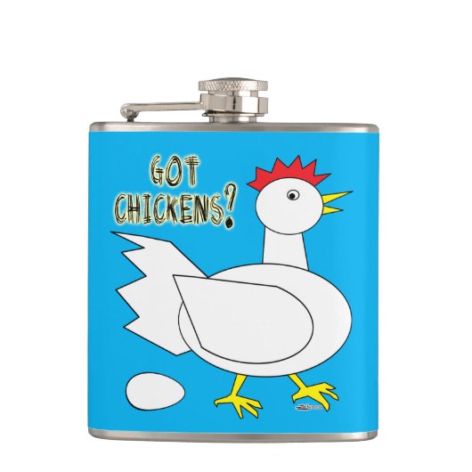 Got Chickens? Flachmann (Vorderseite)