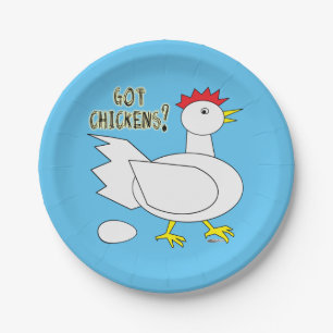 Got Chickens? Pappteller