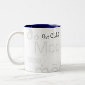 Got CLL? Zweifarbige Tasse (Links)