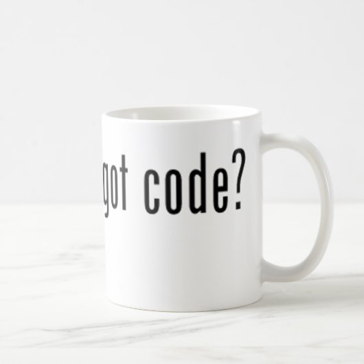 got Code? Kaffee-Tasse Kaffeetasse (Rechts)