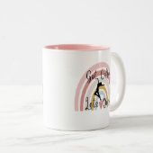 Got Coffee Let's Dance Zweifarbige Tasse (VorderseiteRechts)