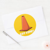 GOT CONE 1t Runder Aufkleber (Umschlag)
