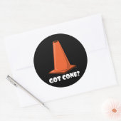 GOT CONE 1t Runder Aufkleber (Umschlag)