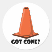 GOT CONE 2t Runder Aufkleber (Vorderseite)