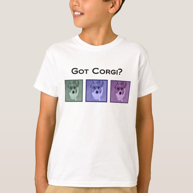 Got Corgi? Niedlich Corgis Foto Kinder T-Shirt (Vorderseite)