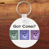 Got Corgi? Niedlich Corgis Schlüsselanhänger (Vorderseite)