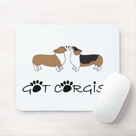 Got Corgis? Mousepad (Mit Mouse)