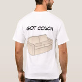 Got Couch T-Shirt (Rückseite)