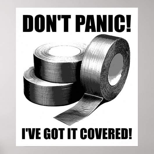 Got Covered Funny Poster (Vorne)