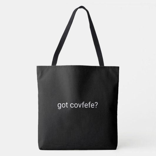 got covfefe? #covfefe Trumpf-Text Meme Präsident Tasche (Vorderseite)