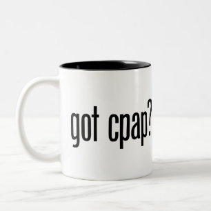 Got CPAP? Kaffee-Tasse Zweifarbige Tasse