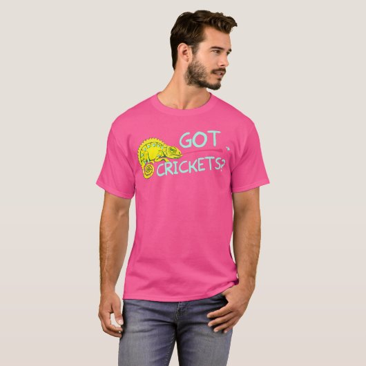 Got Crickets Chameleon T-Shirt (Vorne ganz)