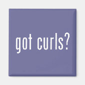 Got Curls? Magnet (Vorne)