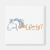 Got Curls? Magnet (Vorne)