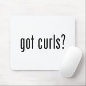 Got Curls? Mousepad (Mit Mouse)