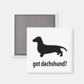 Got Dackel Magnet (Vorderseite/Rückseite)