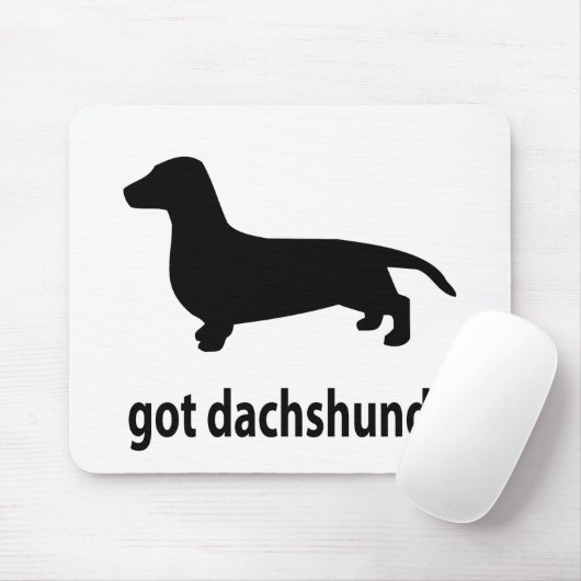 Got Dackel Mousepad (Mit Mouse)