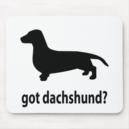 Got Dackel Mousepad (Vorne)